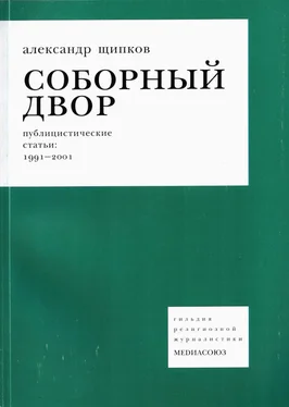 Александр Щипков Соборный двор обложка книги