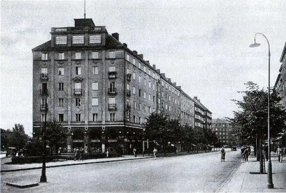 Дом на углу улиц СанктЭриксгатан 86 и Турсгатан 43 возведенный в 19281929 - фото 123