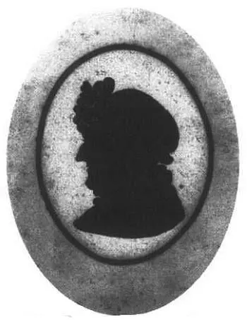 Миссис Джордж Остин урожденная Кассандра Ли силуэт Jane Austen Memorial - фото 12