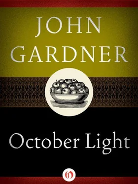 John Gardner October Light обложка книги