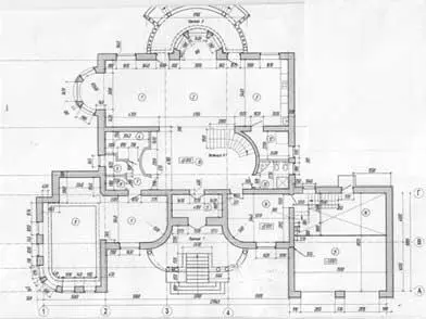Проект план первого этажа и фотографии особняков в Лианозово г Москва ул - фото 81