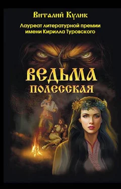 Виталий Кулик Ведьма полесская обложка книги