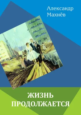 Александр Махнёв Жизнь продолжается (сборник) обложка книги