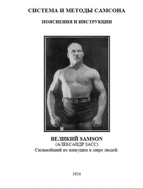 Александр Засс Система и методы Самсона. Пояснения и инструкции (Рекламная брошюра)
