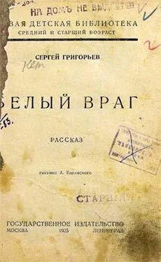 Сергей Григорьев Белый враг обложка книги