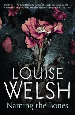 Louise Welsh Naming the Bones обложка книги