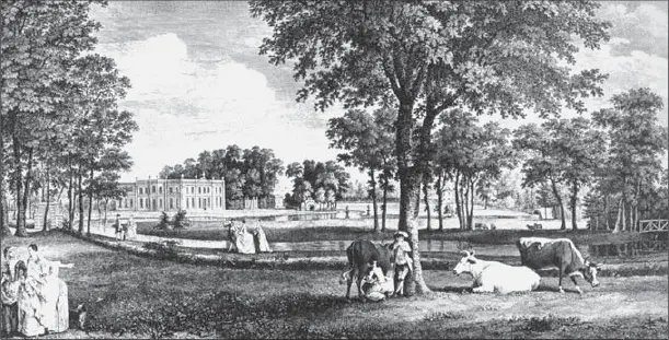 Вобурн Фарм Гравюра Люка Селивена 1759 Пришедший из Библии образ hortus - фото 105