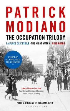 Patrick Modiano The Occupation Trilogy: La Place de l'Étoile – The Night Watch – Ring Roads обложка книги