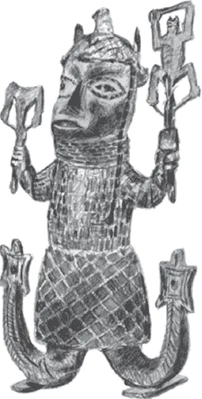 Рис 32 Ориша Олокун Амулеты традиции Вуду Voodoo Вопреки бытующему - фото 35
