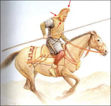 Дах Дак Шлем русского воина XIV в Доспехи русских воинов XIVXVI в - фото 47