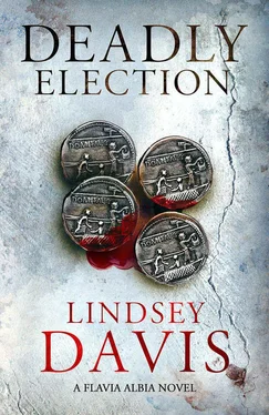 Lindsey Davis Deadly Election обложка книги