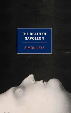 Simon Leys The Death of Napoleon обложка книги