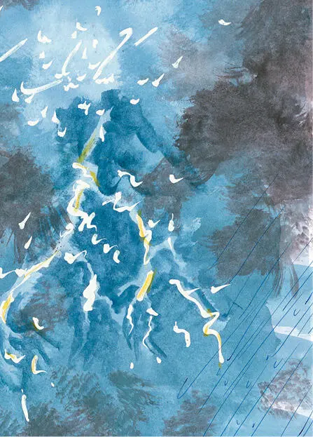 Chapter 24 From then on the rain didnt stop It was accompanied by thunder - фото 47