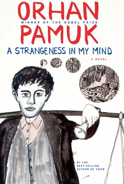 Orhan Pamuk A Strangeness in My Mind обложка книги