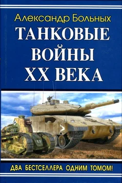 Александр Больных Танковые войны XX века обложка книги