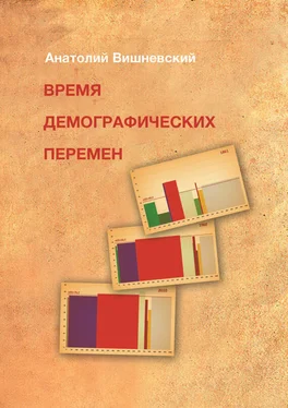 Анатолий Вишневский Время демографических перемен. Избранные статьи обложка книги