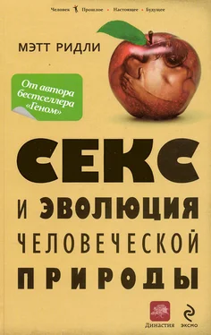 Мэтт Ридли Секс и эволюция человеческой природы обложка книги