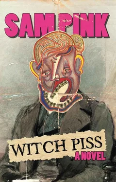 Sam Pink Witch Piss обложка книги