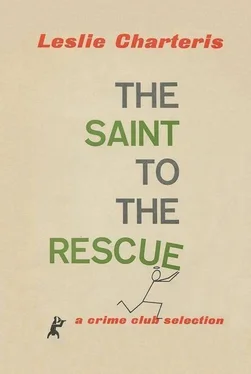 Leslie Charteris The Saint to the Rescue обложка книги