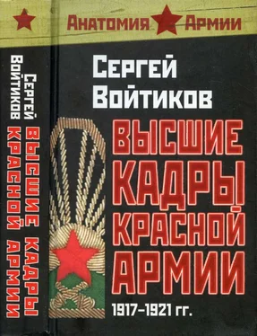 Сергей Войтиков Высшие кадры Красной Армии 1917-1921 обложка книги