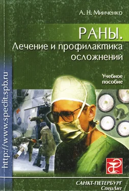 Александр Минченко Раны. Лечение и профилактика осложнений. Учебное пособие обложка книги