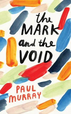 Paul Murray The Mark and the Void обложка книги