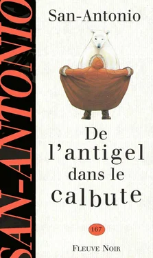 Frédéric Dard De l’antigel dans le calbute обложка книги