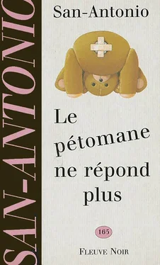 Frédéric Dard Le pétomane ne répond plus обложка книги
