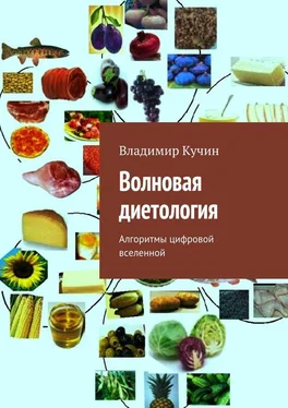 Владимир Кучин Волновая диетология обложка книги