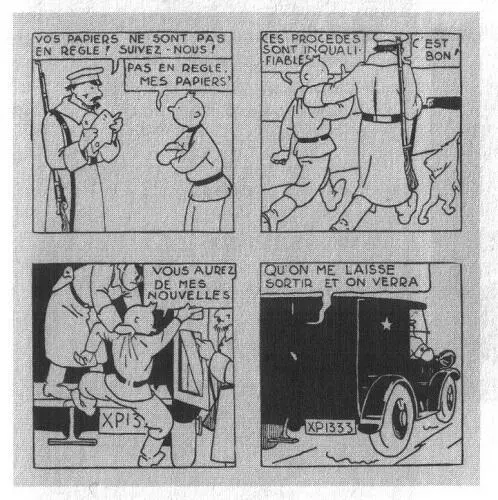 Эрже Тантан хитростью выдает себя за пилота похищает самолет и совершает - фото 79