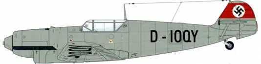 Bf 109V3 Werk Nr 760 с двигателем Jumo 210В Эта машина была в составе - фото 135