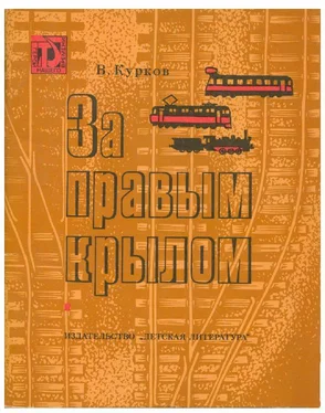 Виталий Курков За правым крылом обложка книги