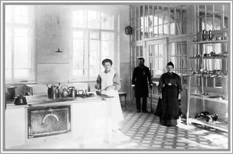 Царское Село Школа нянь Кухня 1910е гг 28 мая 1905 г Школа была - фото 22