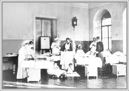 АлександроМариинский приют Ясли Вологда 1890е гг Пребывание в яслях было - фото 59
