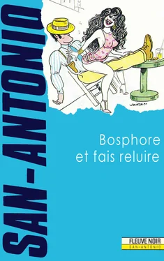 Frédéric Dard Bosphore et fais reluire обложка книги