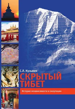 Сергей Кузьмин Скрытый Тибет. История независимости и оккупации обложка книги