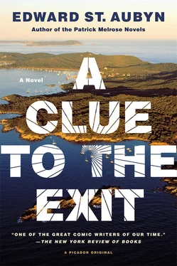 Edward Aubyn A Clue to the Exit обложка книги