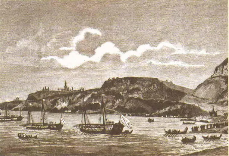 Императорские галеры отплывают из Киева 22 апреля 1787 г Екатерина II на - фото 11