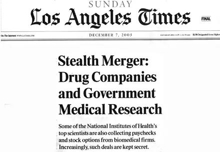 Воскресное приложение Los Angeles Times 7 декабря 2003 г Тайное слияние - фото 6