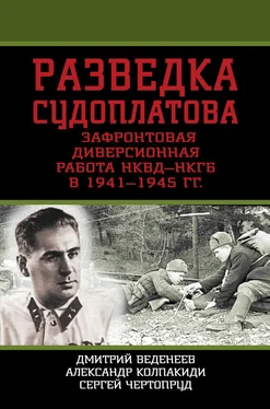 Александр Колпакиди Разведка Судоплатова. Зафронтовая диверсионная работа НКВД-НКГБ в 1941-1945 гг. обложка книги