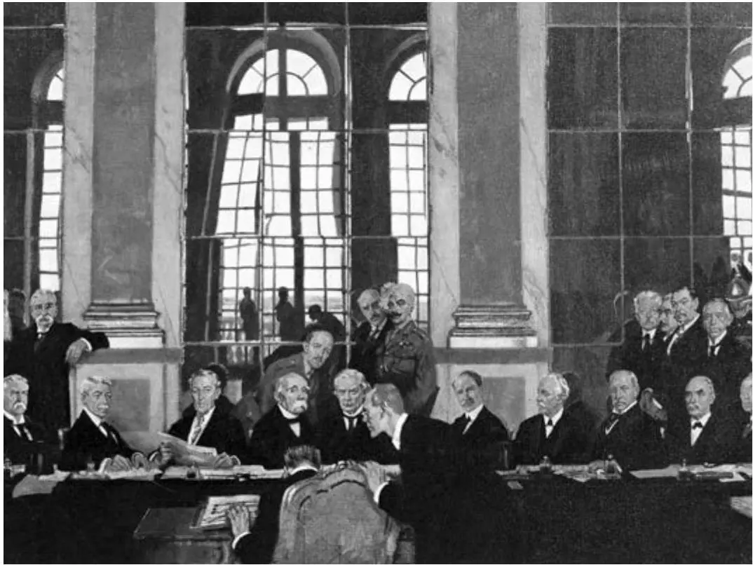 Подписание Версальского мирного договора 1919 г На Версальской мирной - фото 21