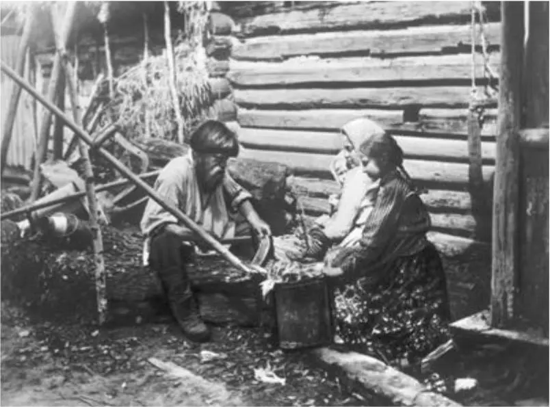 Отбивка косы Происходило социальное расслоение крестьянства Одни - фото 19