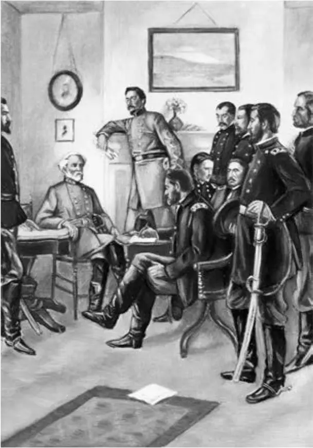 Капитуляция командующего армиями Юга генерала Роберта Ли апрель 1865 г - фото 196