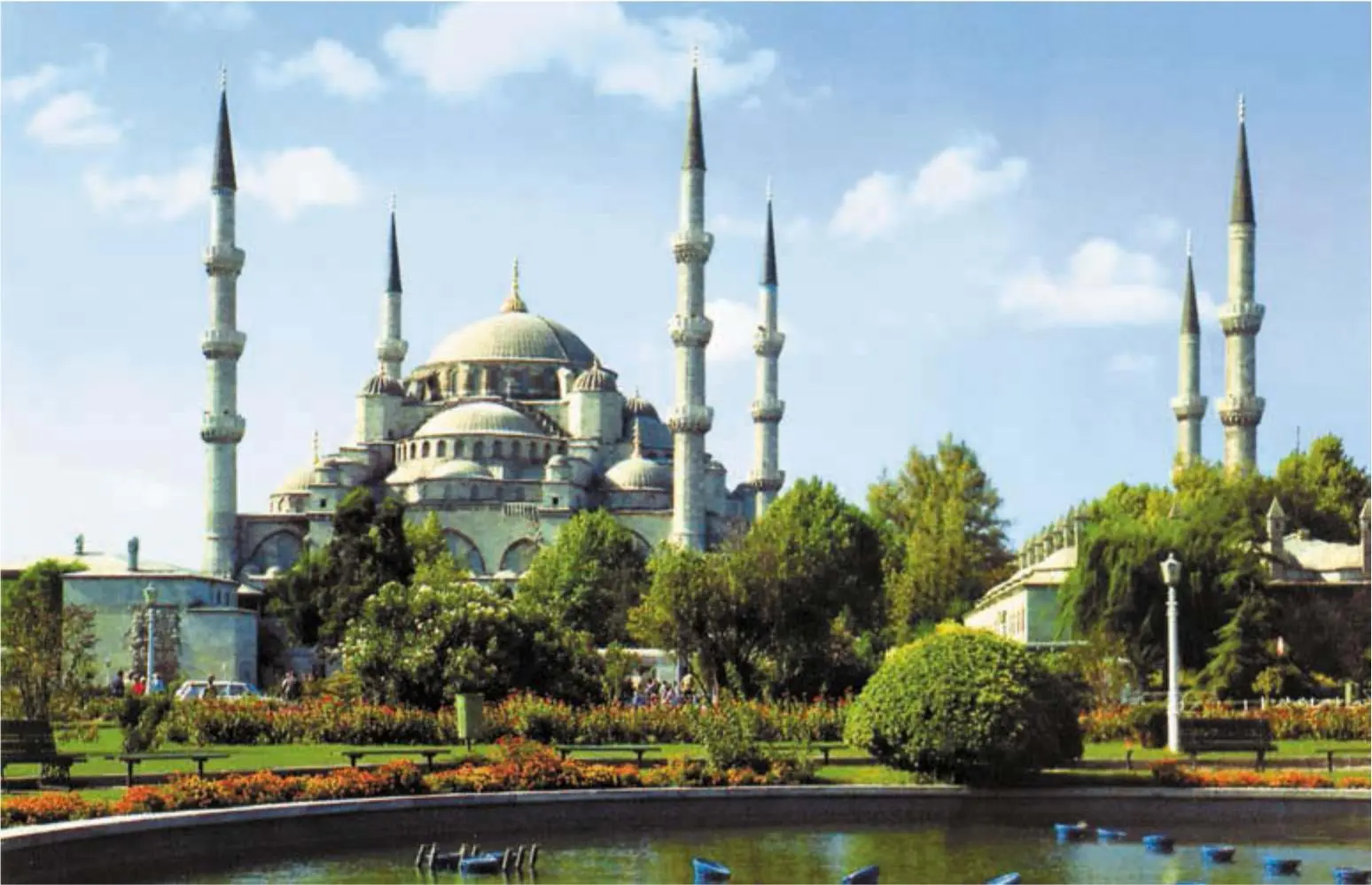 Мечеть Султана Ахмета Голубая мечеть в Стамбуле XVII в Фотография XX в - фото 275
