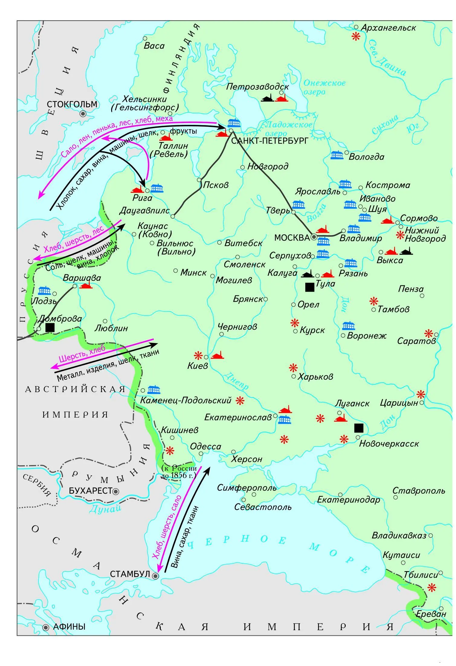 Экономическое развитие России в первой половине XIX в Крымская война 1853 - фото 310
