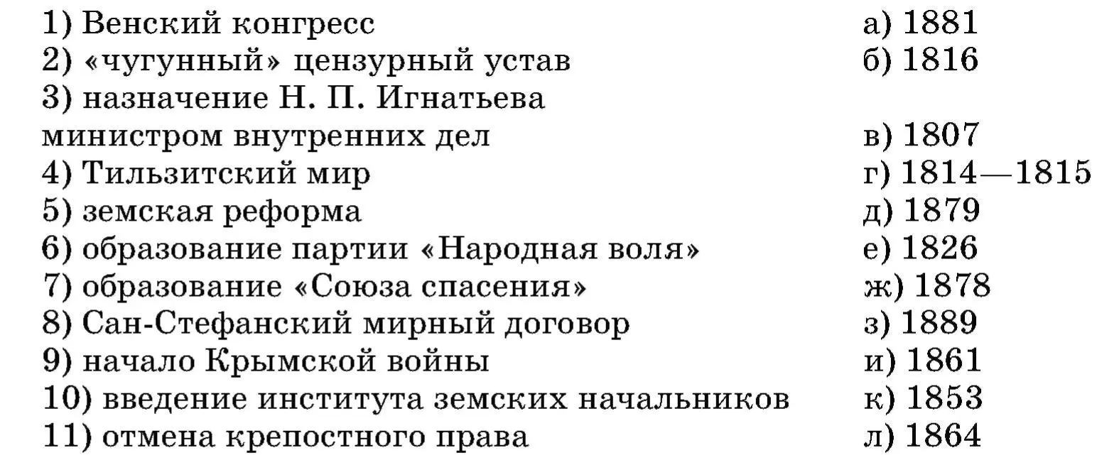 ЗАДАНИЯ ПОВЫШЕННОЙ СЛОЖНОСТИ КО ВСЕМУ КУРСУ 1 Когда Александру I сказали что - фото 257