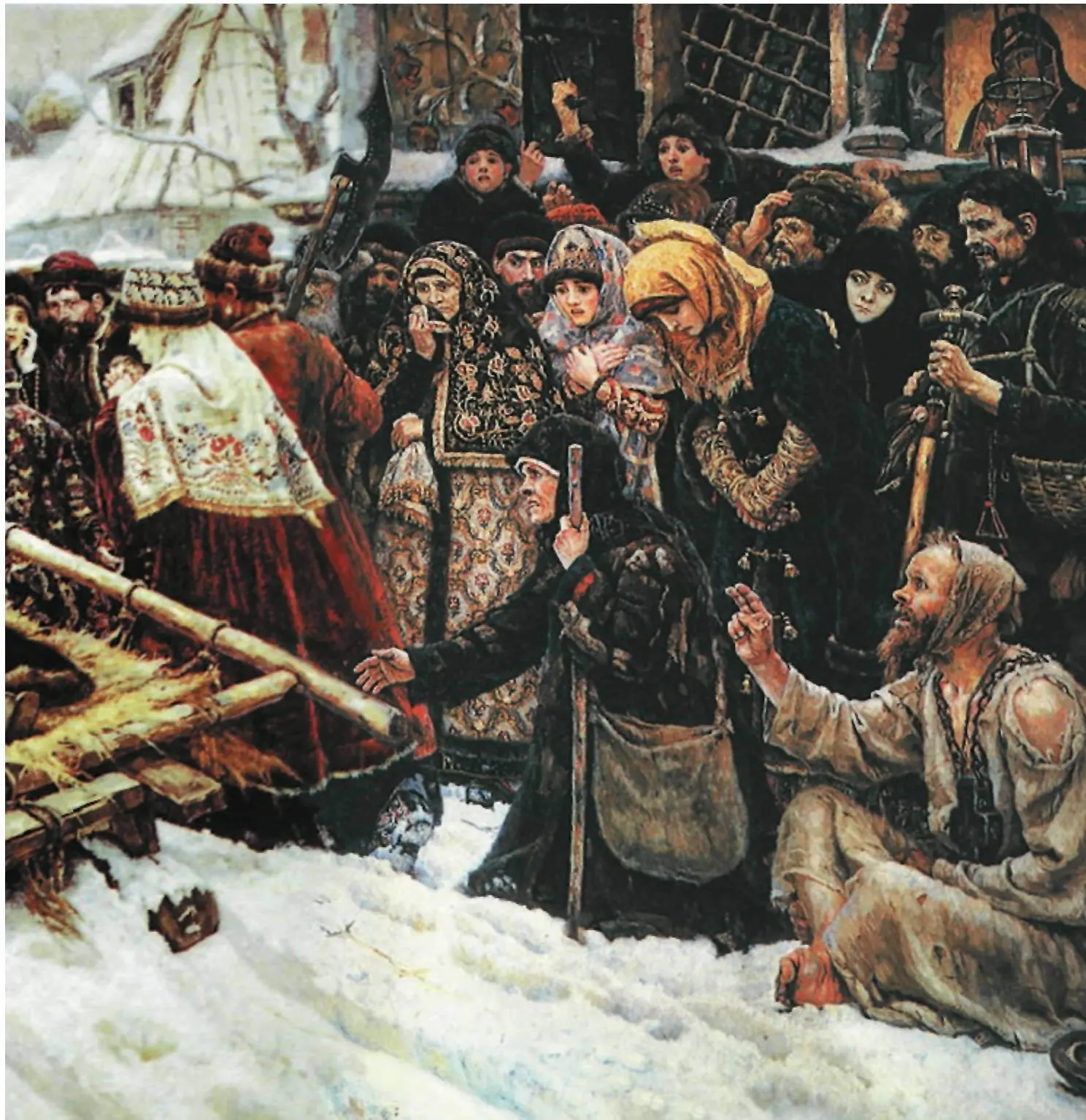 16 В И Суриков Боярыня Морозова В творчестве Сурикова русская жизнь - фото 276