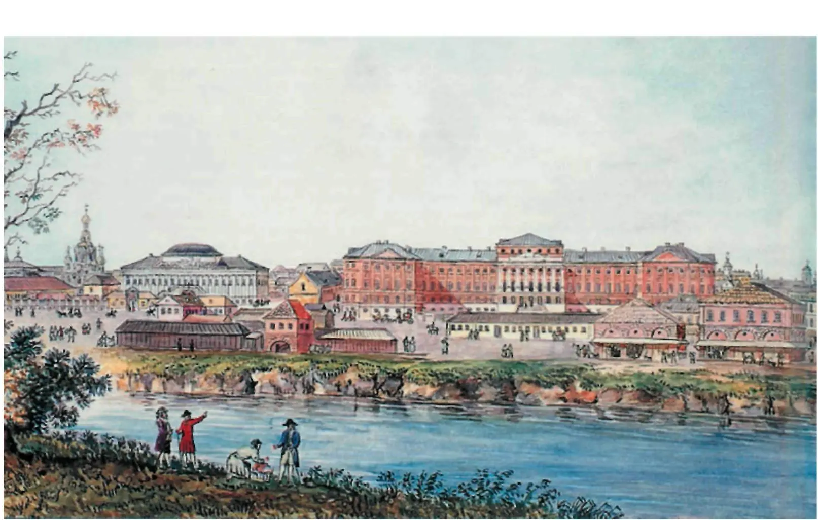 Московский университет на Моховой улице Художник Μ Φ Казаков Здание - фото 331