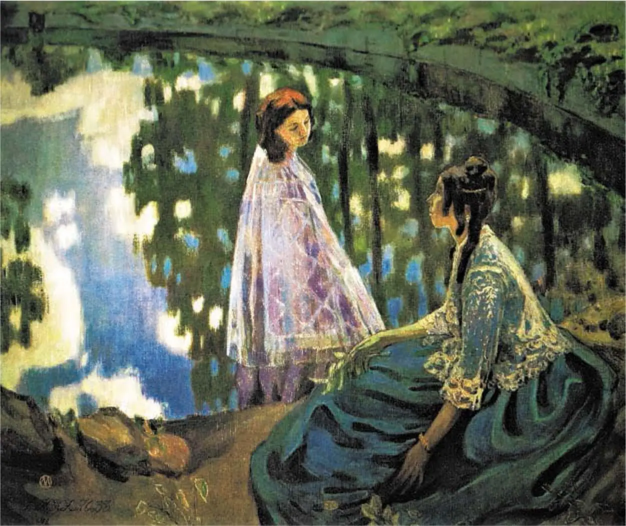 Водоем Художник В БорисовМусатов 1902 г Рябинка Художник И Грабарь - фото 227