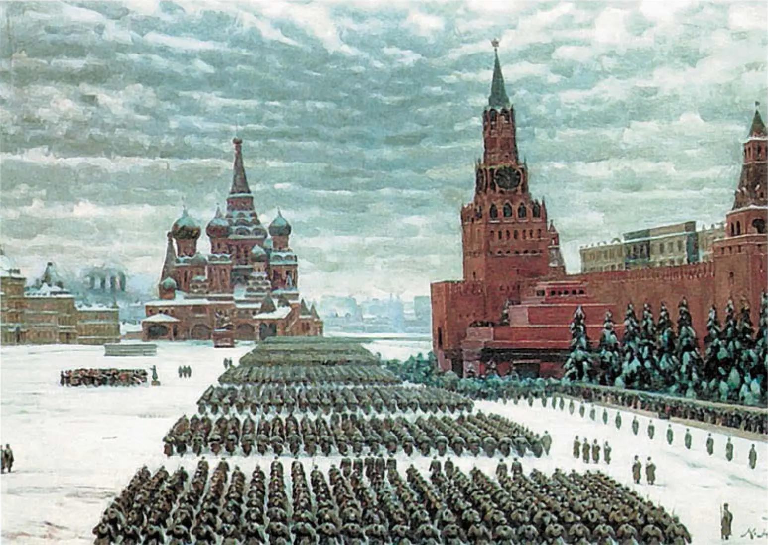 Парад Ноябрь 1941 Художник К Юон 1949 г Оборона Севастополя Художник А - фото 235